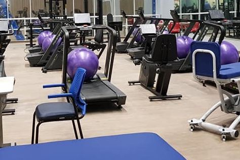Espaço de reabilitação e fisioterapia da rede São Cristóvão